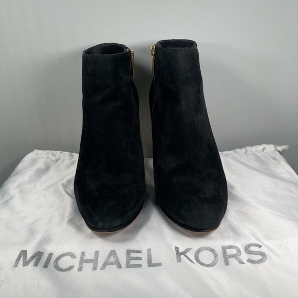 .MICHAEL KORS Suede Stiletto Ankle Boots - Picture 6 of 12